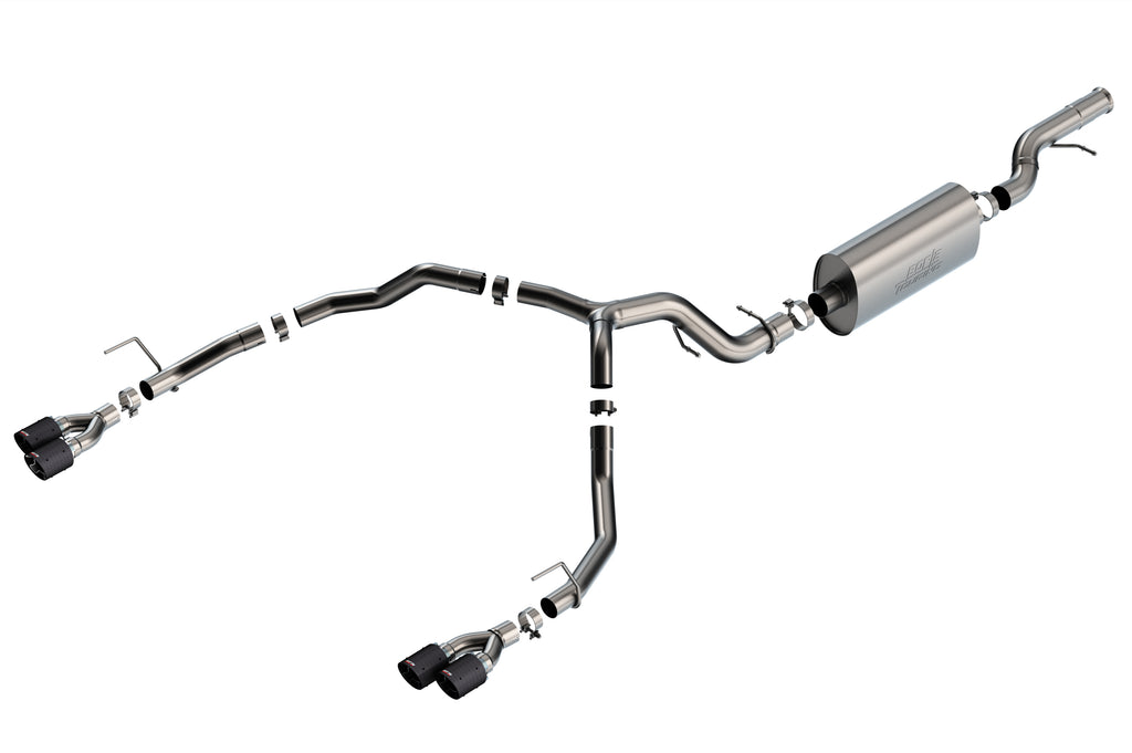 Borla 140858CF Cat-Back Exhaust System - Touring for Select Chevrolet Tahoe, GMC Yukon