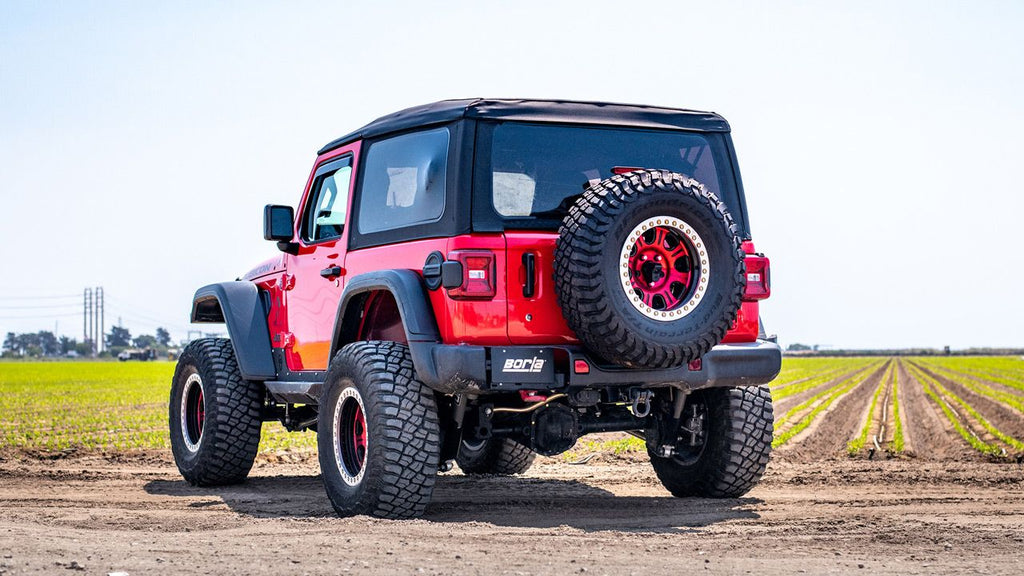Borla 140861 Cat-Back Exhaust System - S-Type for Select Jeep Wrangler