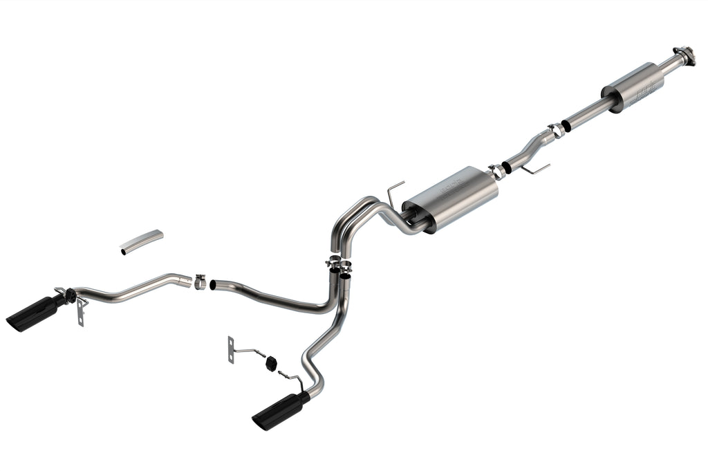 Borla 140862BC Cat-Back Exhaust System - Touring for Select Ford F-150