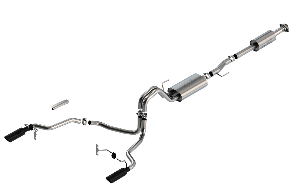 Borla 140865BC Cat-Back Exhaust System - Touring for Select Ford F-150