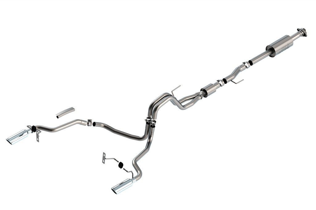 Borla 140866 Cat-Back Exhaust System - S-Type for Select Ford F-150