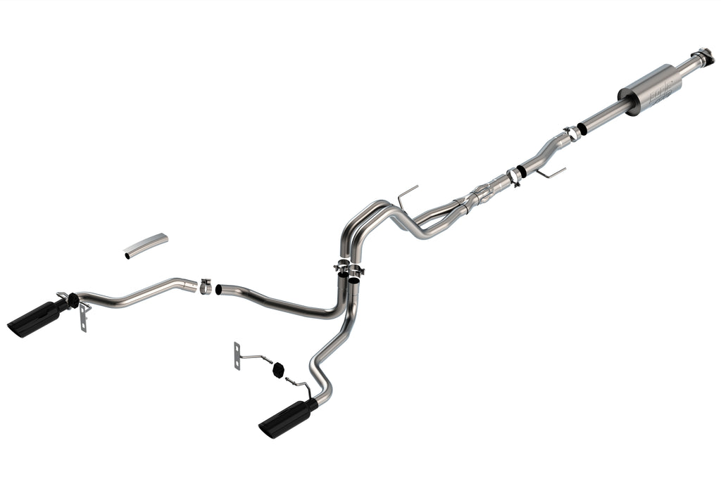 Borla 140867BC Cat-Back Exhaust System - ATAK® for Select Ford F-150