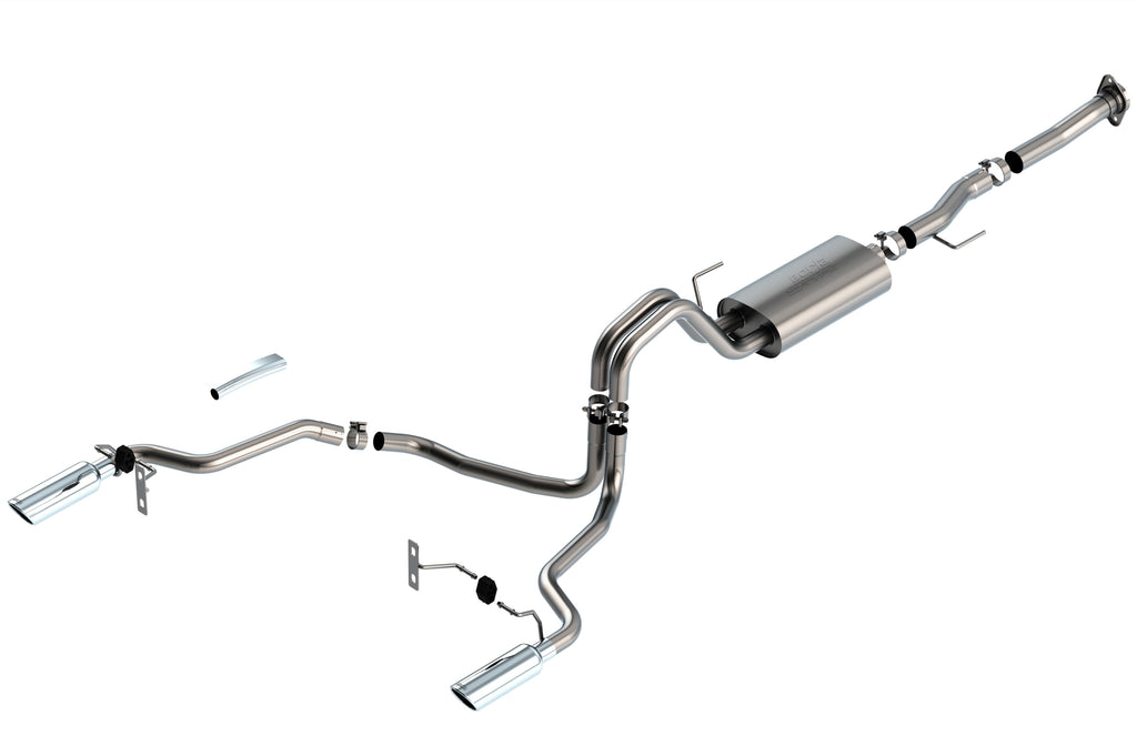 Borla 140868 Cat-Back Exhaust System - S-Type for Select Ford F-150