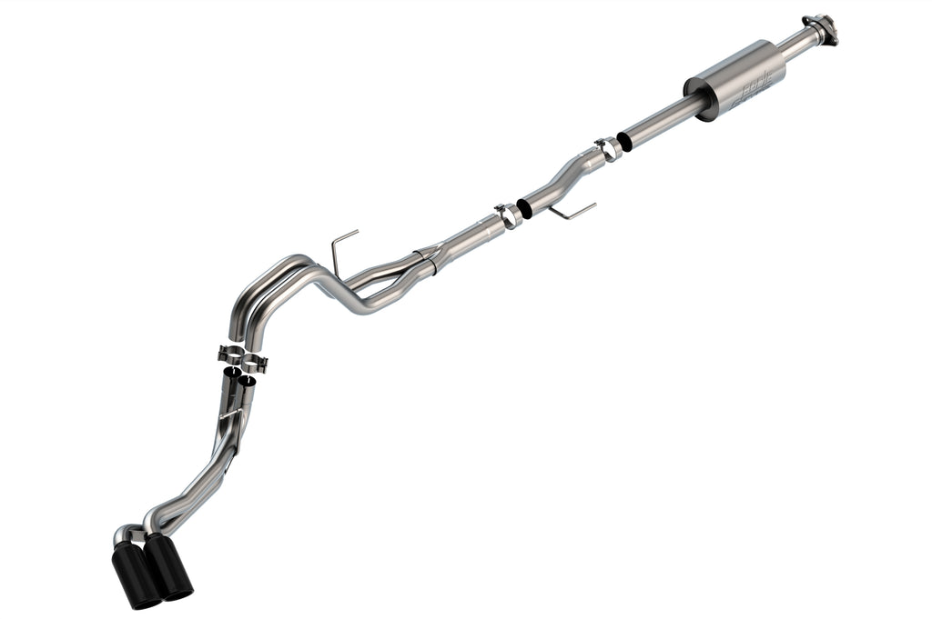 Borla 140871BC Cat-Back Exhaust System - S-Type for Select Ford F-150