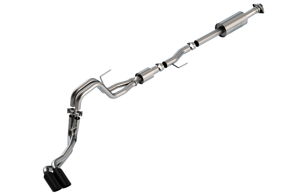 Borla 140874BC Cat-Back Exhaust System - S-Type for Select Ford F-150