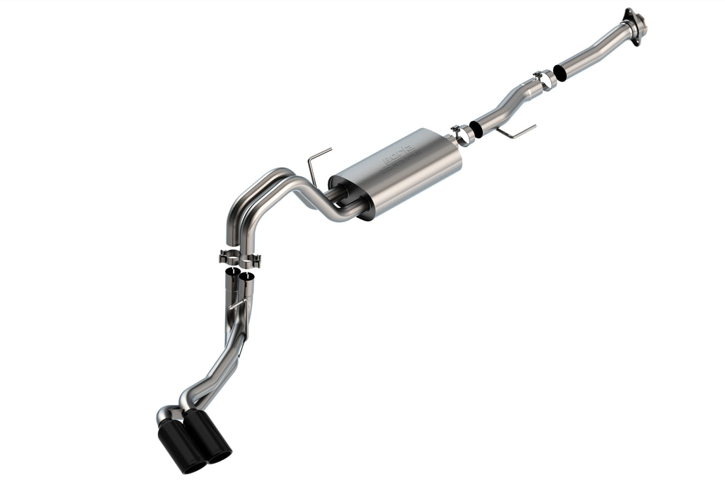 Borla 140876BC Cat-Back Exhaust System - S-Type for Select Ford F-150