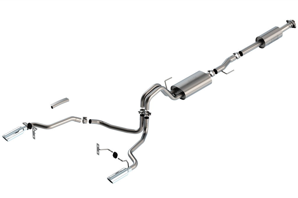 Borla 140878 Cat-Back Exhaust System - S-Type for Select Ford F-150