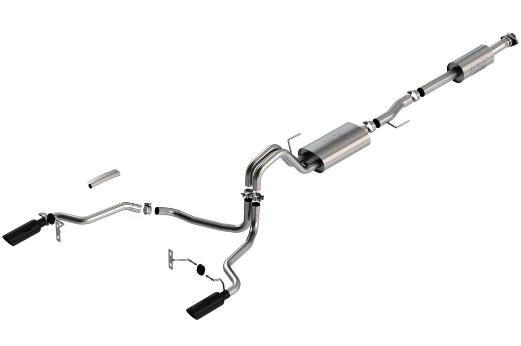 Borla 140879BC Cat-Back Exhaust System - ATAK® for Select Ford F-150