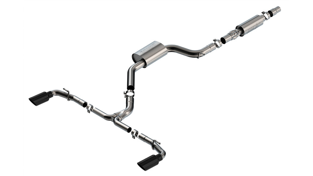 Borla 140883BC Cat-Back Exhaust System - S-Type for Select Volkswagen GTI