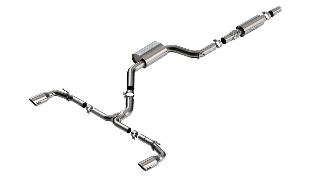 Borla 140883SB Cat-Back Exhaust System - S-Type for Select Volkswagen GTI