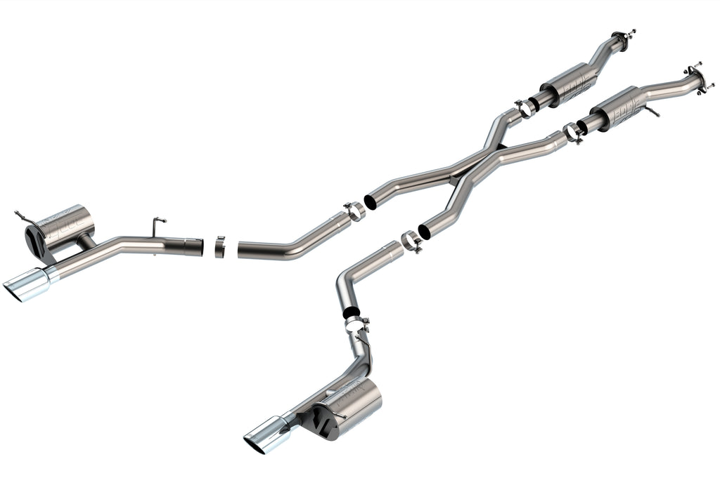 Borla 140886 Cat-Back Exhaust System - ATAK® for Select Dodge Durango