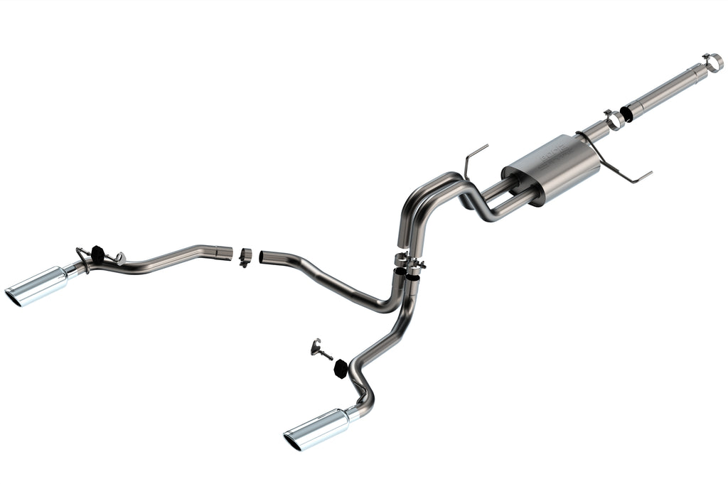 Borla 140903 Cat-Back Exhaust System - S-Type for Select Ford F-150