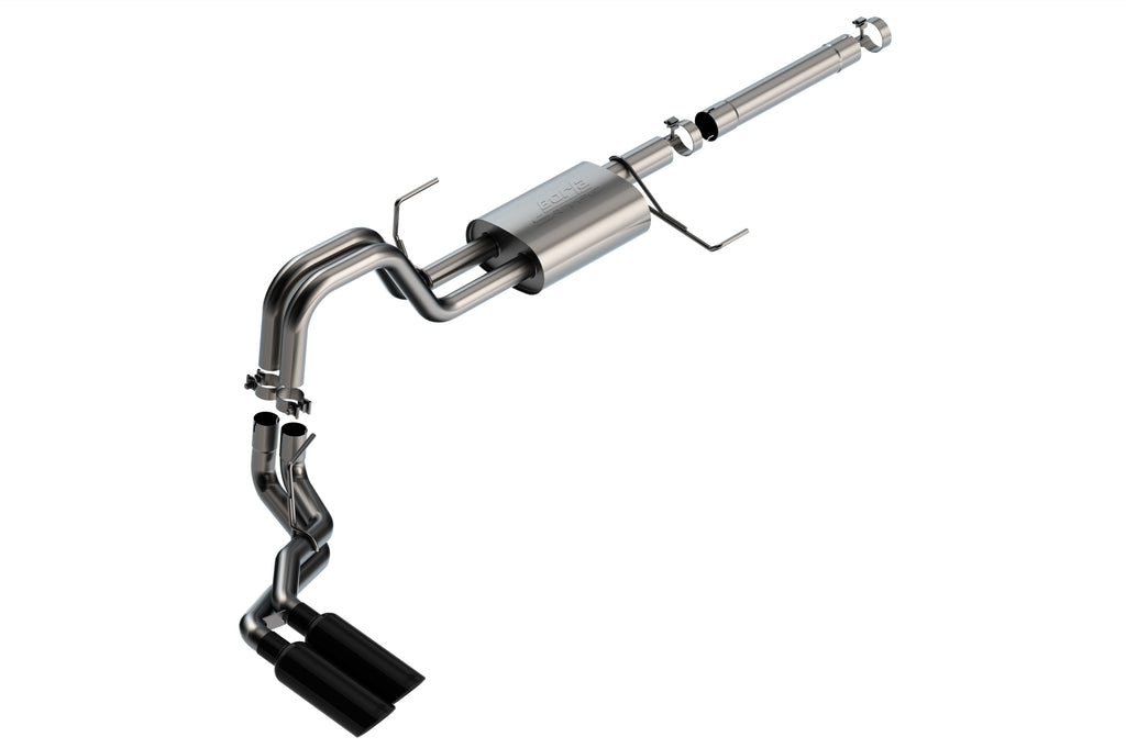 Borla 140904BC Cat-Back Exhaust System - S-Type for Select Ford F-150