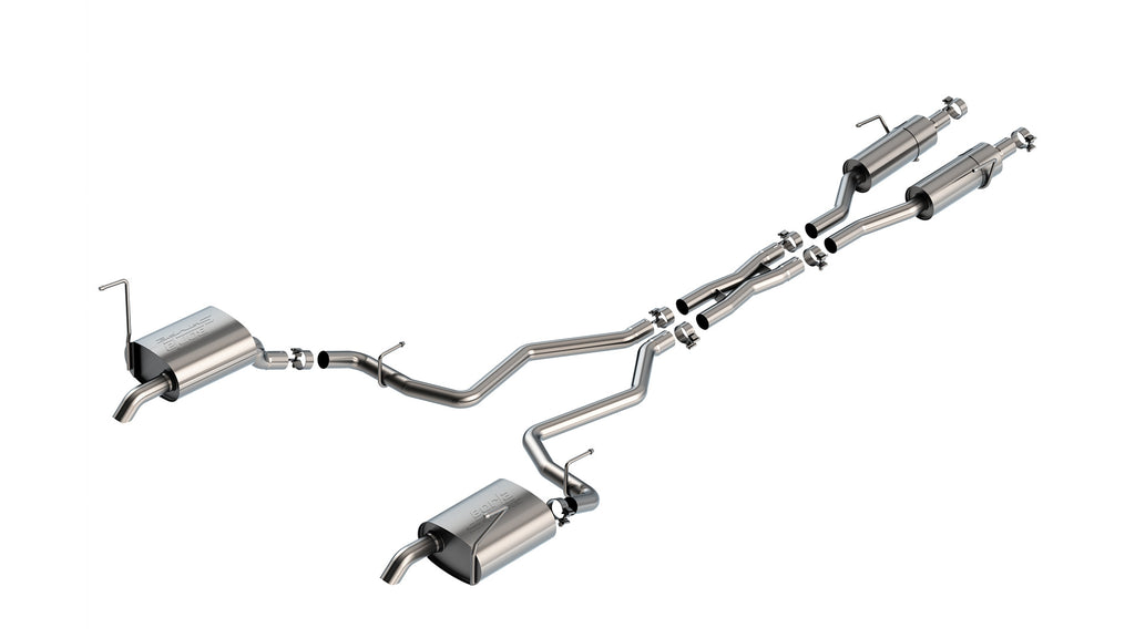 Borla 140906 Cat-Back Exhaust System - S-Type for Select Jeep Grand Cherokee L