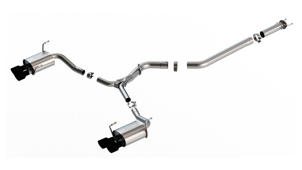 Borla 140907CB Cat-Back Exhaust System - S-Type for Select Subaru WRX