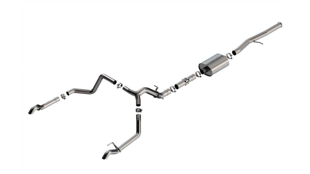 Borla 140915 Cat-Back Exhaust System - ATAK® for Select Chevrolet Silverado 1500, GMC Sierra