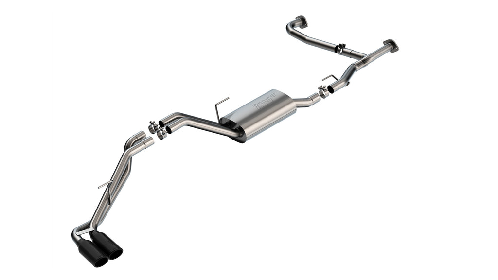 Borla 140919BC Cat-Back Exhaust System - S-Type for Select Nissan Frontier
