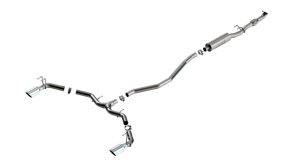 Borla 140922 Cat-Back Exhaust System - S-Type for Select Acura Integra, Honda Civic
