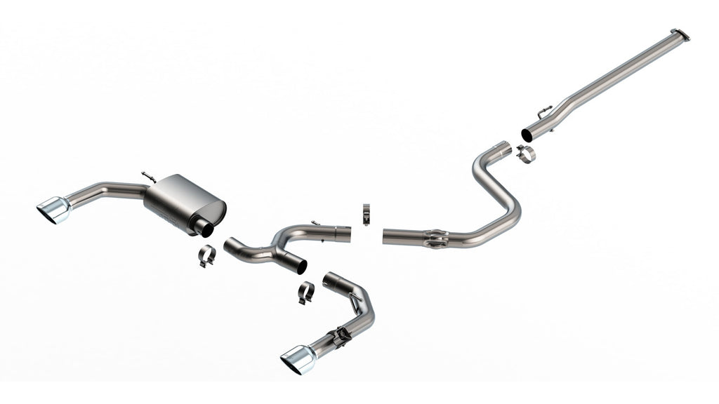 Borla 140925 Cat-Back Exhaust System - ATAK® for Select Hyundai Elantra N