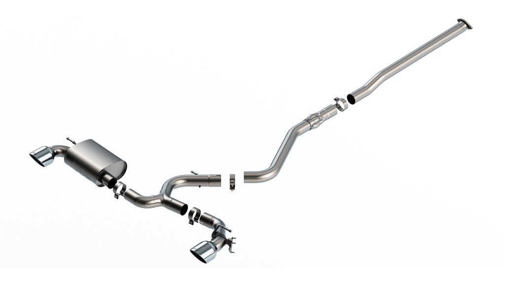 Borla 140926 Cat-Back Exhaust System - ATAK® for Select Hyundai Kona N