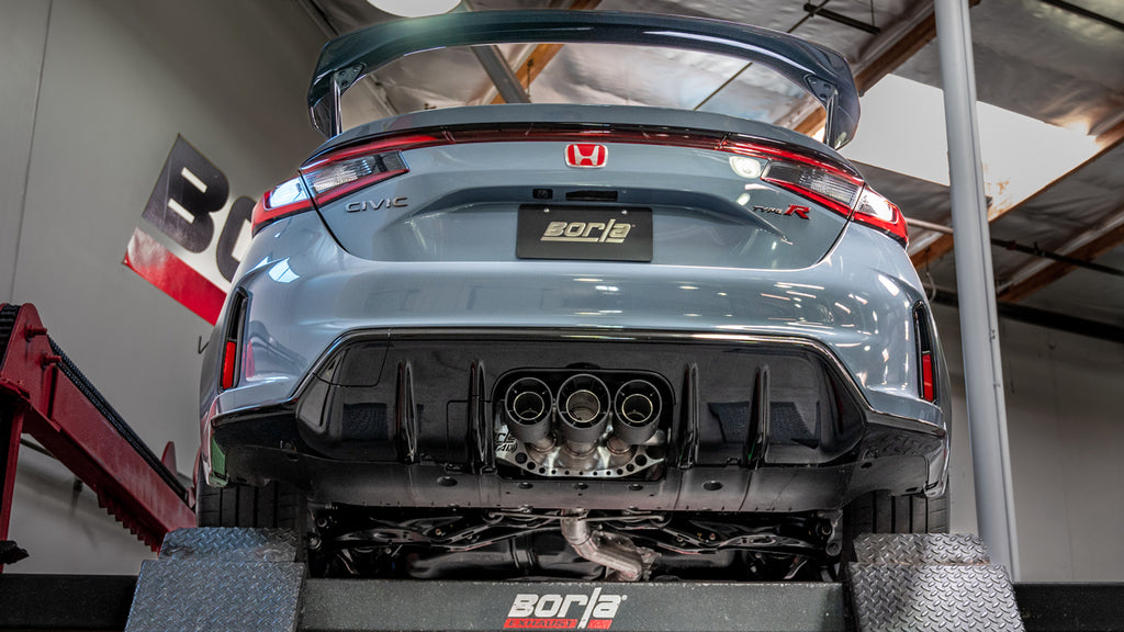 Borla 140927CFBA Cat-Back Exhaust System - ATAK® for Select Honda Civic