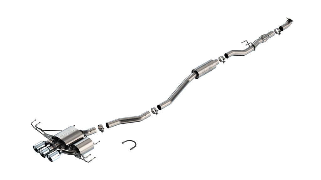 Borla 140927 Cat-Back Exhaust System - ATAK® for Select Honda Civic