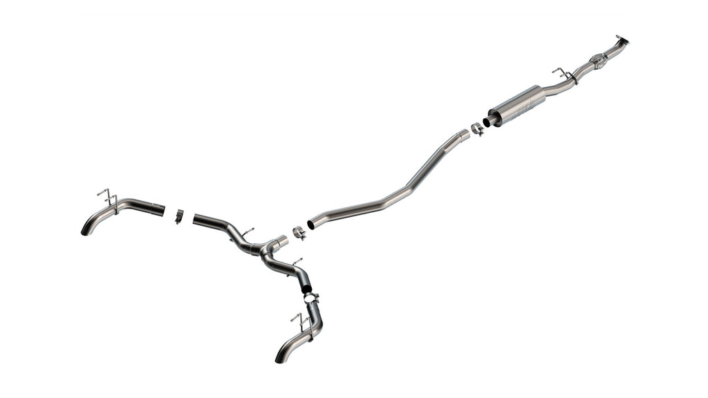Borla 140928 Cat-Back Exhaust System - S-Type for Select Honda Civic