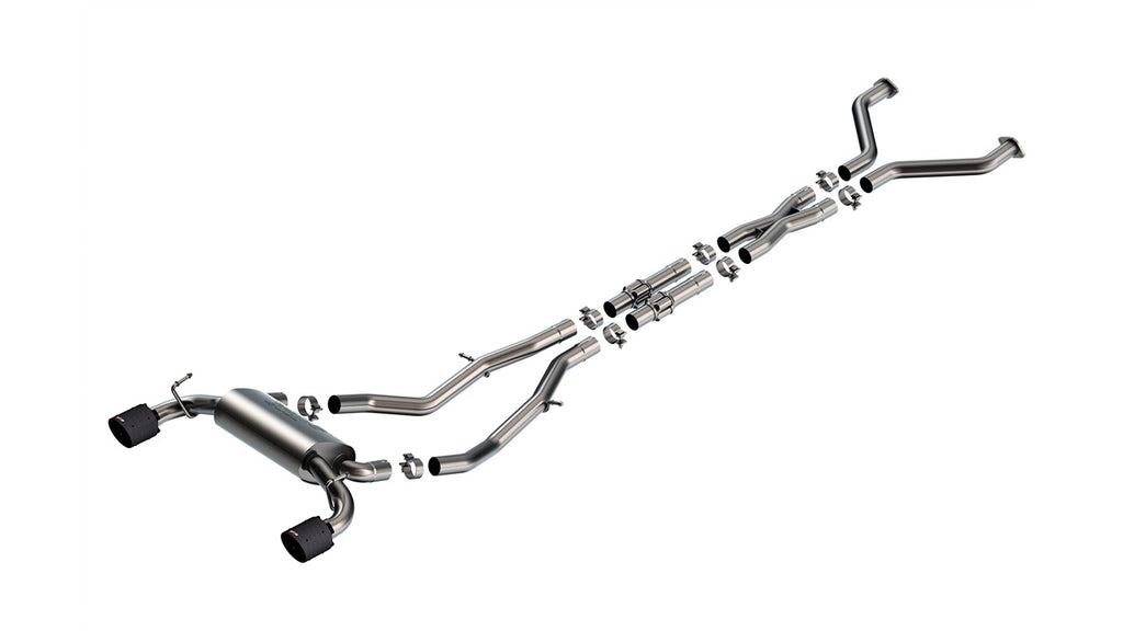 Borla 140929CFBA Cat-Back Exhaust System - S-Type for Select Nissan Z