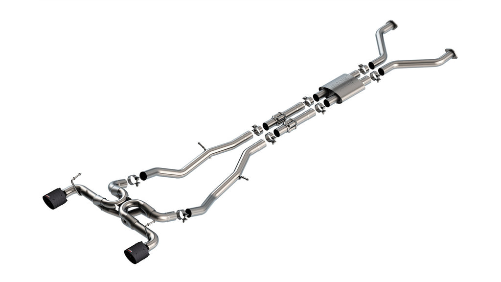 Borla 140930CFBA Cat-Back Exhaust System - ATAK® for Select Nissan Z