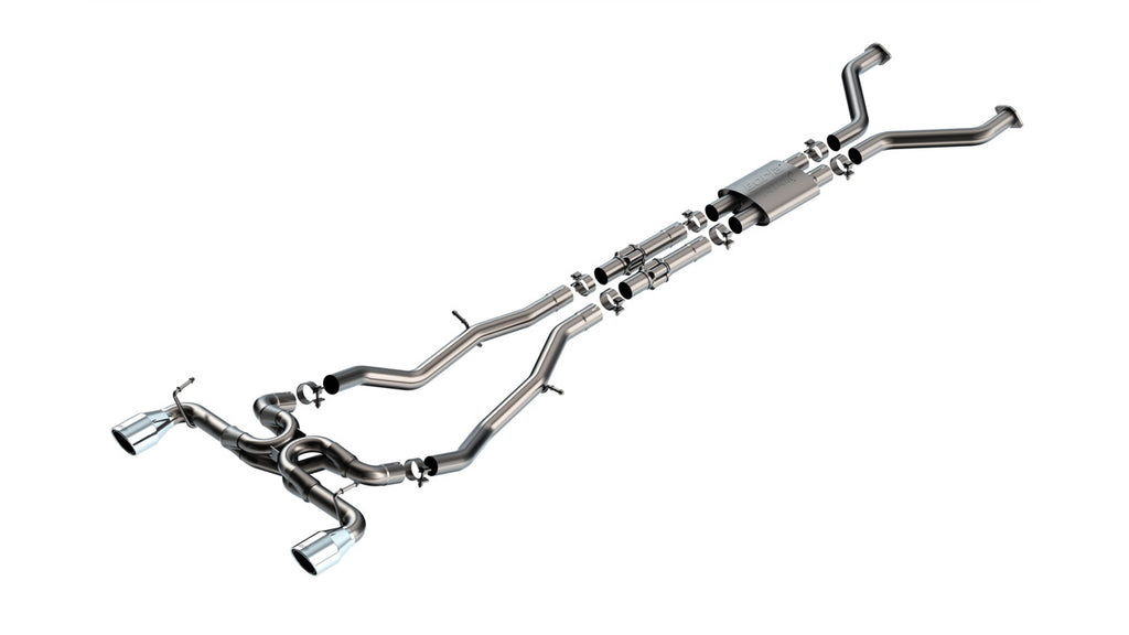 Borla 140930 Cat-Back Exhaust System - ATAK® for Select Nissan Z