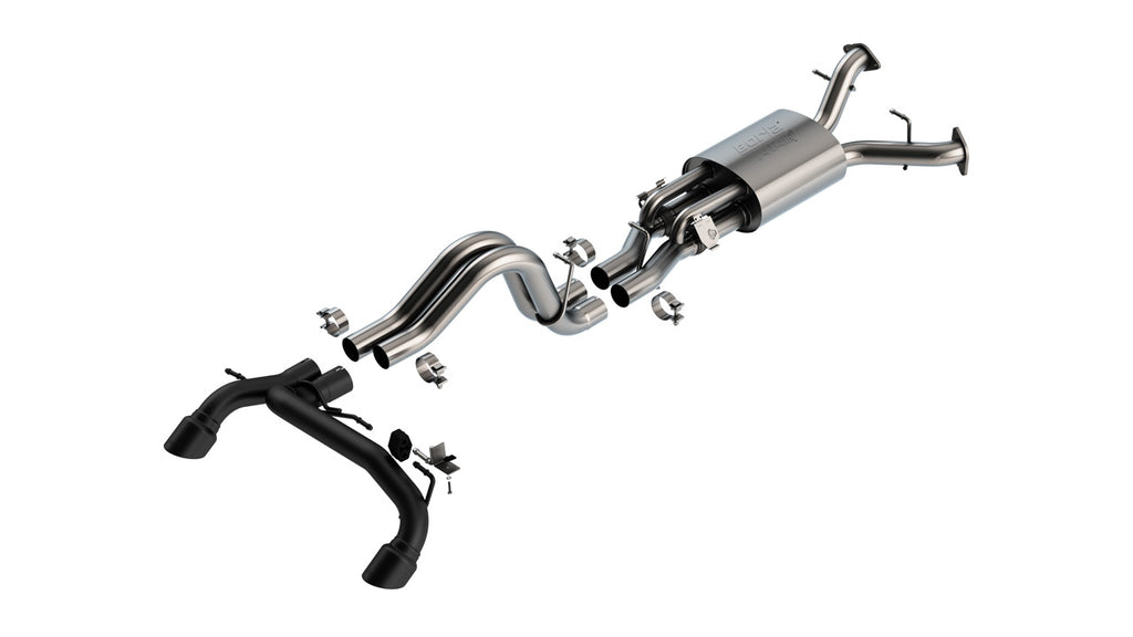 Borla 140934CB Cat-Back Exhaust System - ATAK® for Select Ford Bronco