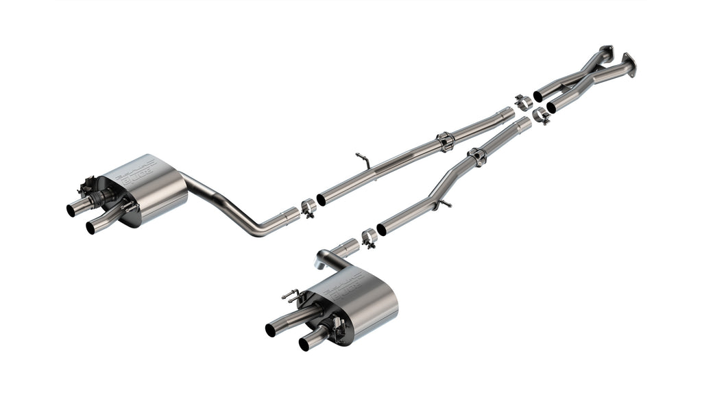 Borla 140936 Cat-Back Exhaust System - S-Type for Select Kia Stinger