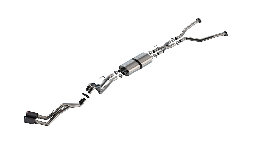 Borla 140939CFBA Cat-Back Exhaust System - S-Type for Select Toyota Tundra
