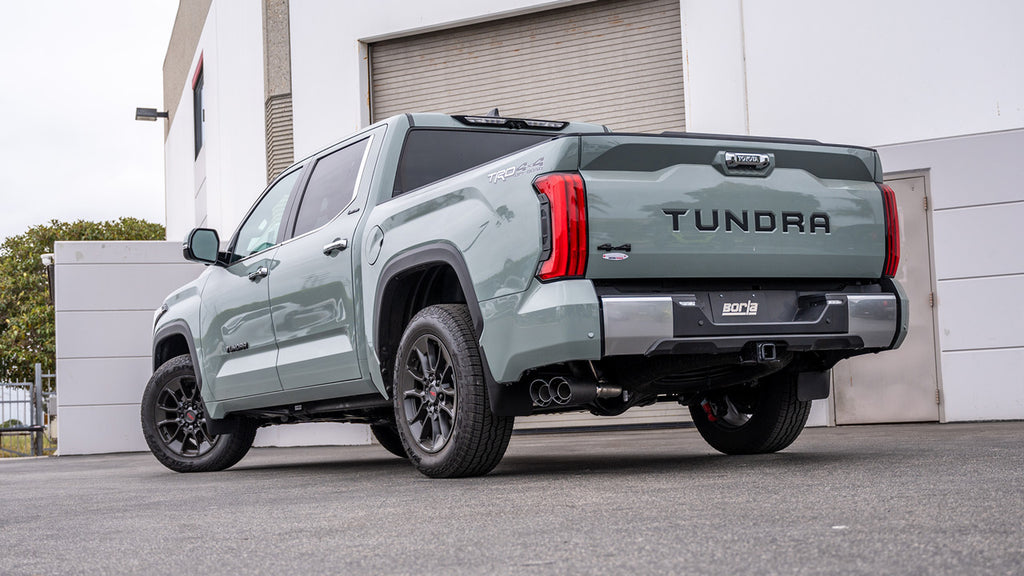 Borla 140940CFBA Cat-Back Exhaust System - ATAK® for Select Toyota Tundra