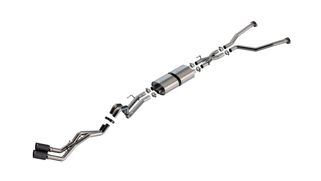 Borla 140940CFBA Cat-Back Exhaust System - ATAK® for Select Toyota Tundra