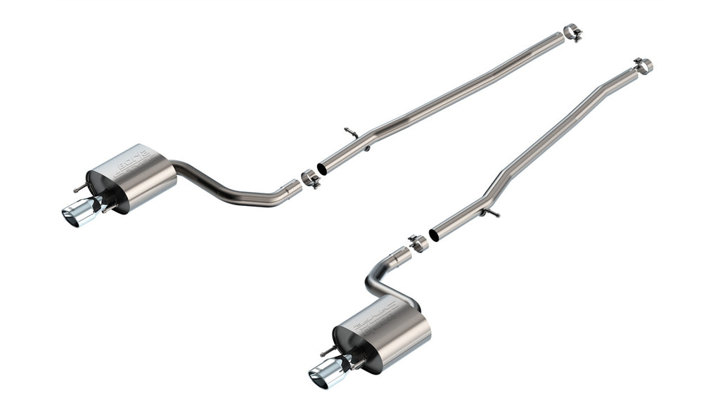 Borla 140956 Cat-Back Exhaust System - S-Type for Select Lexus IS200t, Lexus IS300
