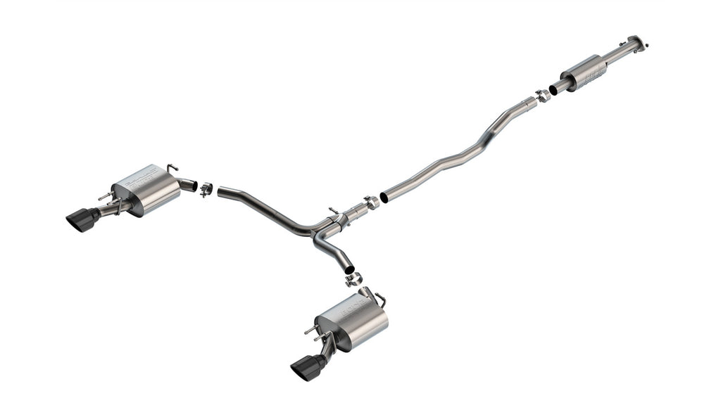 Borla 140967BC Cat-Back Exhaust System - S-Type for Select Toyota Camry