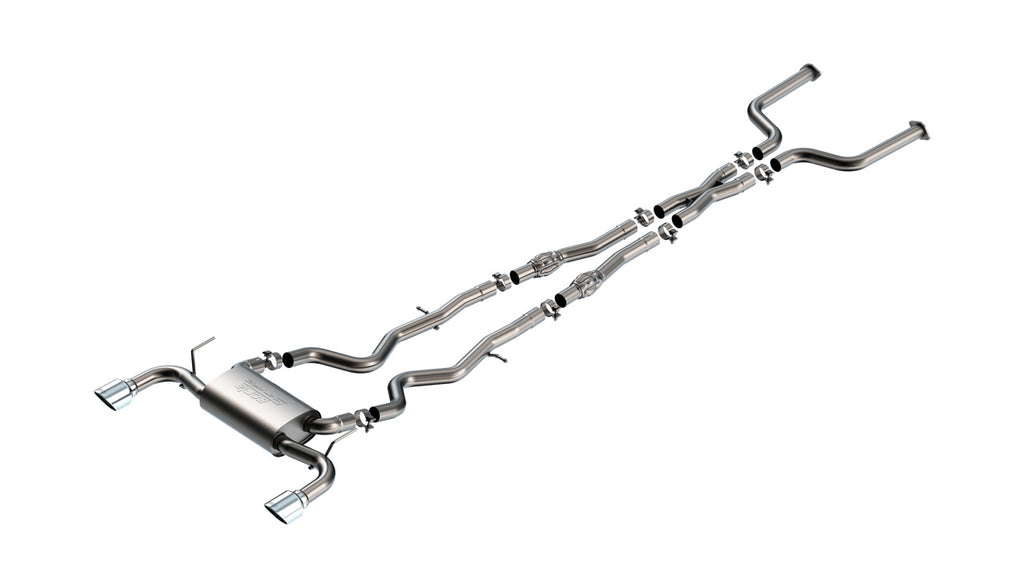 Borla 140977 Cat-Back Exhaust System - S-Type for Select INFINITI Q50