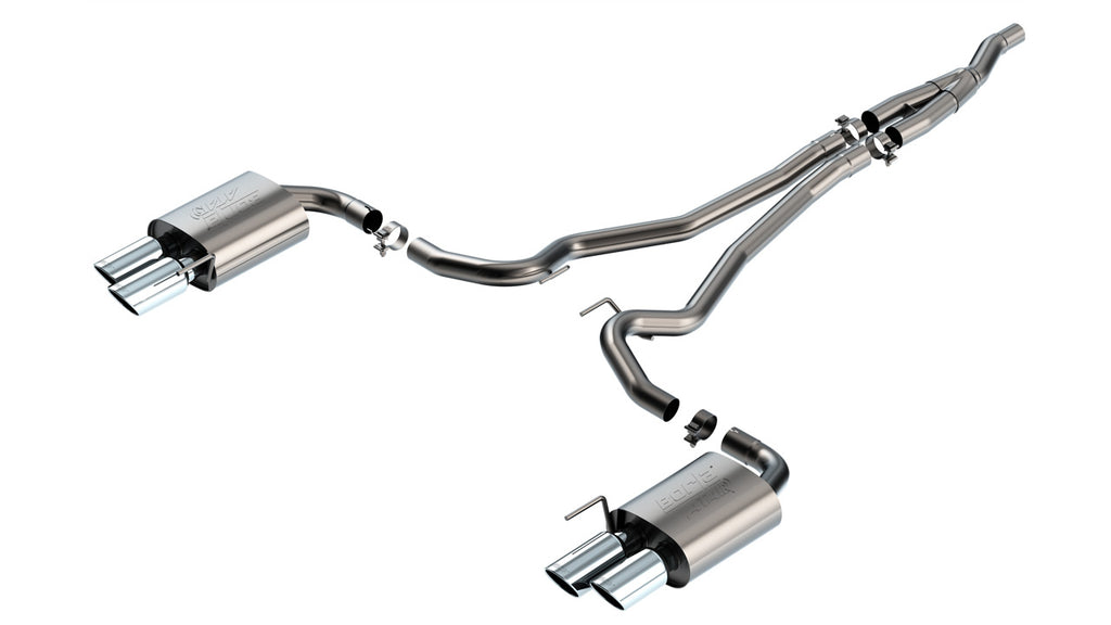 Borla 140982 Cat-Back™ Exhaust System - ATAK® for Select Ford Mustang