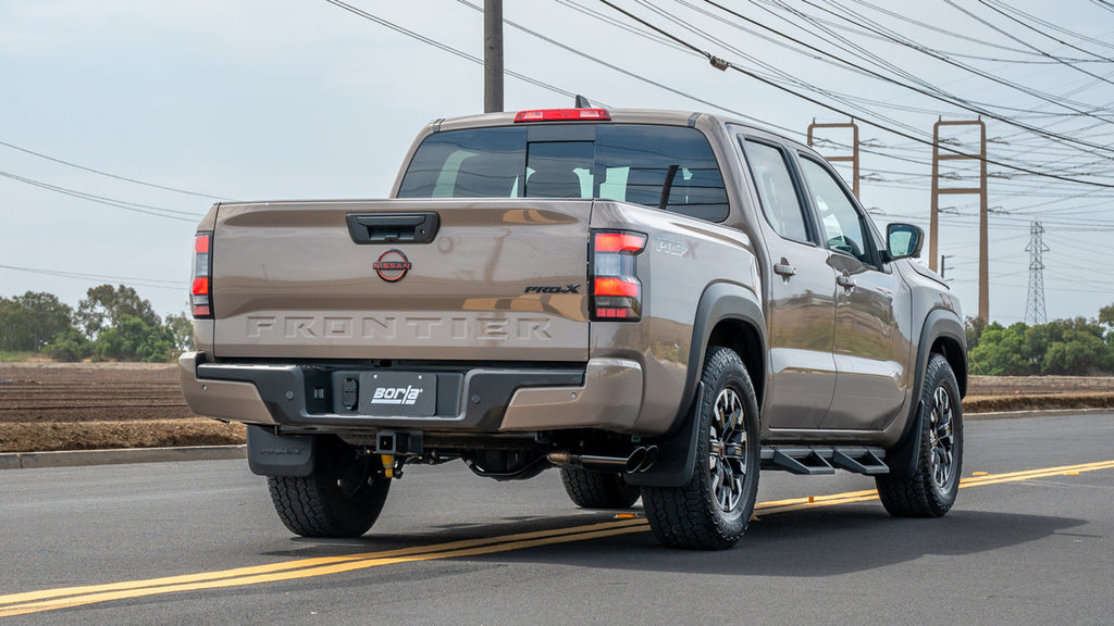 Borla 140984BC Cat-Back Exhaust System - S-Type for Select Nissan Frontier