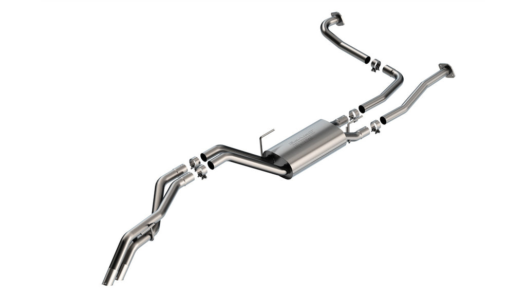 Borla 140985 Cat-Back Exhaust System - S-Type for Select Nissan Frontier