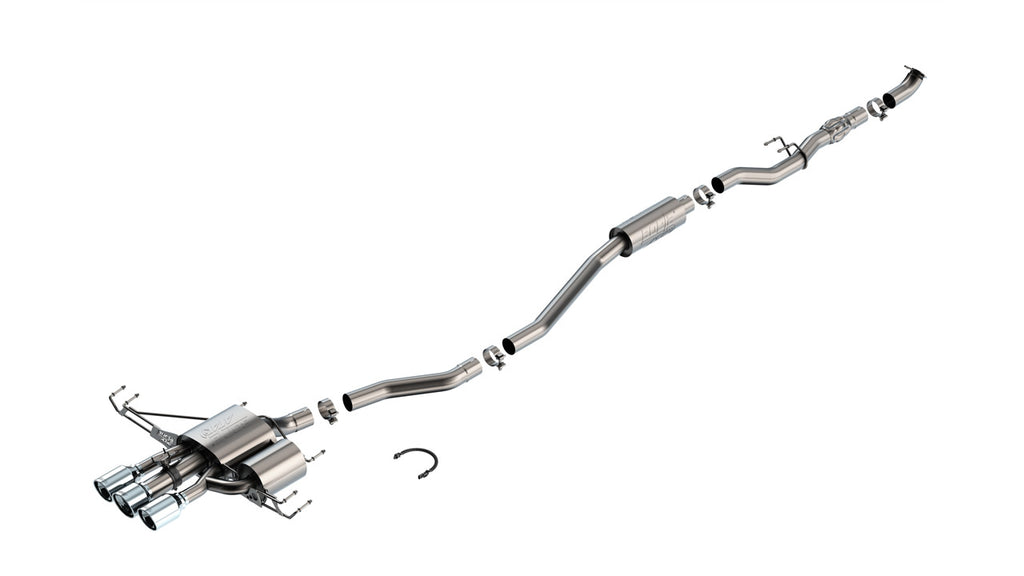 Borla 140986 Cat-Back Exhaust System - ATAK® for Select Acura Integra