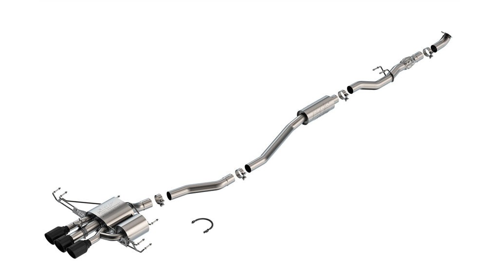 Borla 140986CB Cat-Back Exhaust System - ATAK® for Select Acura Integra