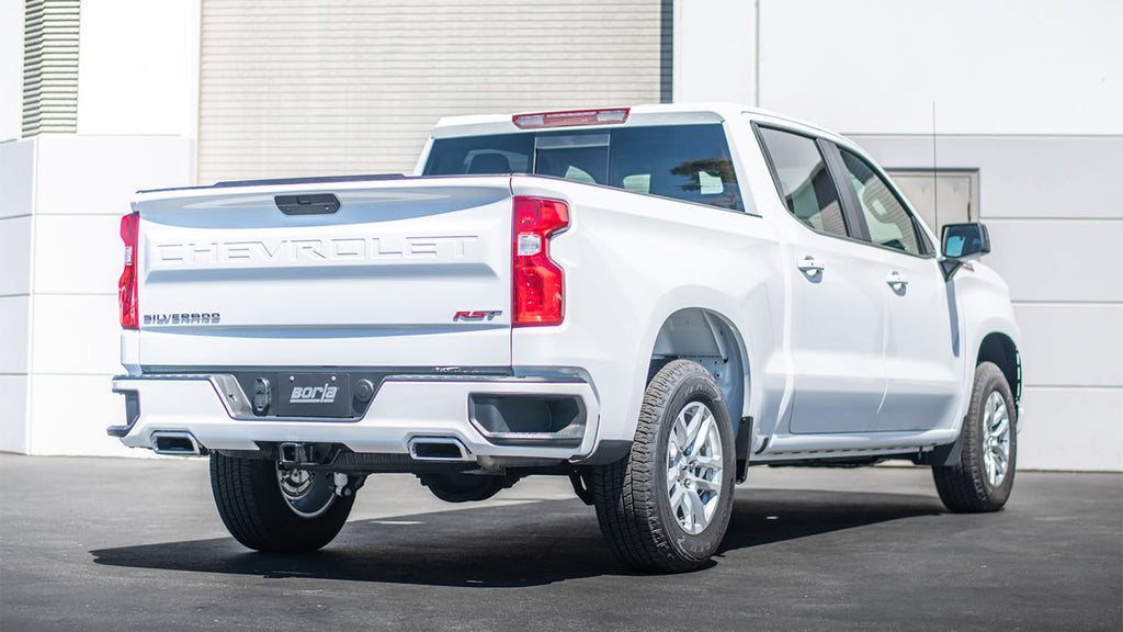 Borla 140996 Cat-Back Exhaust System - ATAK® for Select Chevrolet Silverado 1500, GMC Sierra