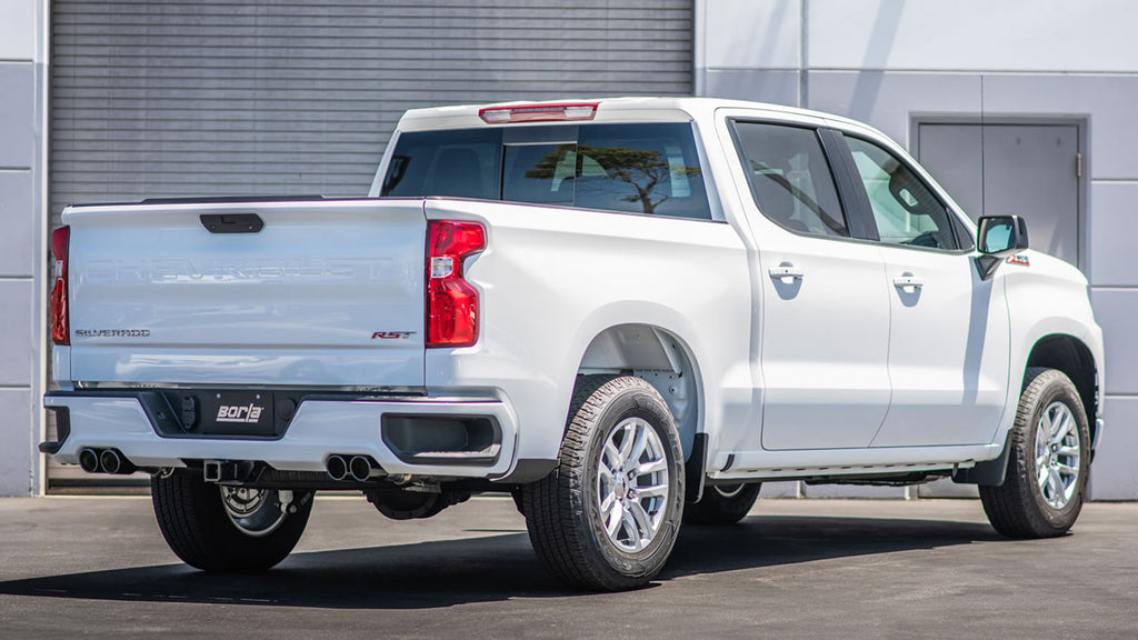 Borla 140997BC Cat-Back Exhaust System - ATAK® for Select Chevrolet Silverado 1500, GMC Sierra