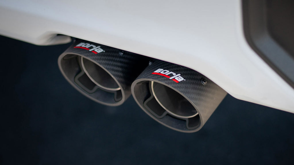 Borla 140997CFBA Cat-Back Exhaust System - ATAK® for Select Chevrolet Silverado 1500, GMC Sierra