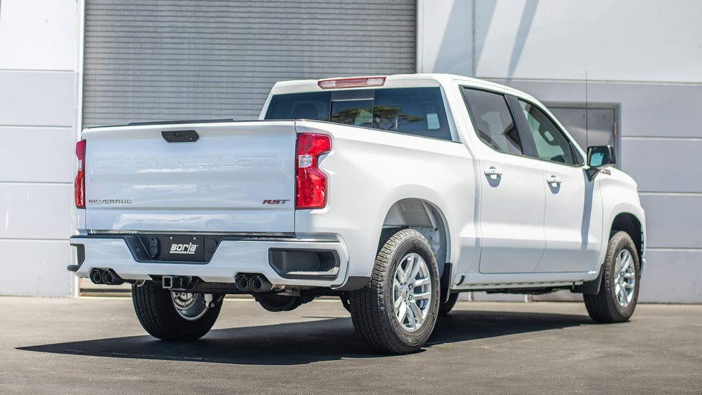 Borla 140997CFBA Cat-Back Exhaust System - ATAK® for Select Chevrolet Silverado 1500, GMC Sierra