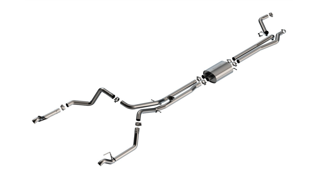 Borla 140999 Cat-Back Exhaust System - S-Type for Select Chevrolet Silverado 1500, GMC Sierra