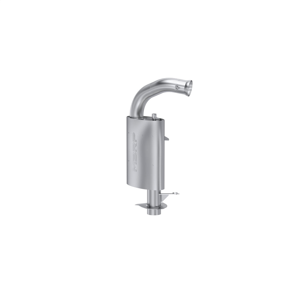 MBRP Exhaust 140Q106 Snowmobile Quiet Trail Muffler for Select Lynx Rave RE 600R E-TEC, Lynx Rave RE 850 E-TEC, Lynx Shredder DS 850 E-TEC, Lynx Shredder RE 850 E-TEC, Lynx Shredder RE 850 E-TEC, Lynx Xterrian RE 850 E-TEC, Ski-Doo Backcountry Adrenaline