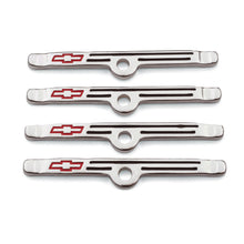 Load image into Gallery viewer, Proform 141-900 Chrome w/Red Chevy Logo for Select Chevrolet 3B, Chevrolet 3C, Chevrolet 3D, Chevrolet 3E, Chevrolet 3F, Chevrolet 3G, Chevrolet B60, Chevrolet Bel Air, Chevrolet Biscayne, Chevrolet Blazer, Chevrolet Brookwood, Chevrolet C10, Chevrolet